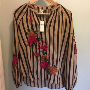 Anthropologie Akemi & Kin Manuela blouse
